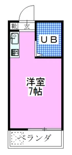 レガーロ行徳【1階】の間取り