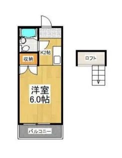 ドリームハウス鶴川【1階】の間取り