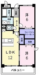 コントレイル【2階】の間取り