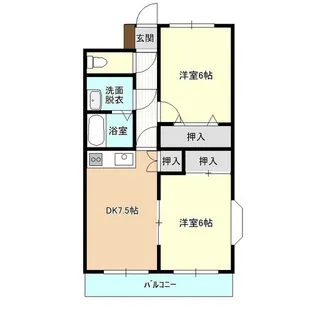アイビル大新町【3階】の間取り