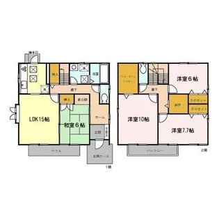 埼玉県さいたま市緑区東浦和3【一戸建】の間取り