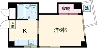 ジュウコウハイツ【3階】の間取り