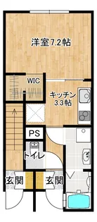 サンヒルズ五番館【1階】の間取り