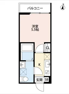 東京都江戸川区平井6【アパート】の間取り