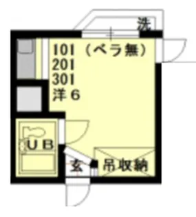 ベレーザタナカ【1階】の間取り