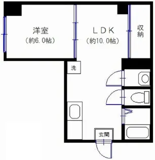 ダイエーマンション【2階】の間取り