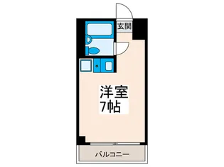 第2ムサシビル【5階】の間取り