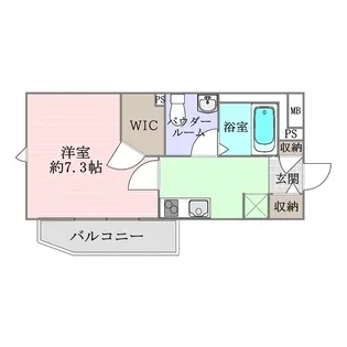 シュライン【1階】の間取り