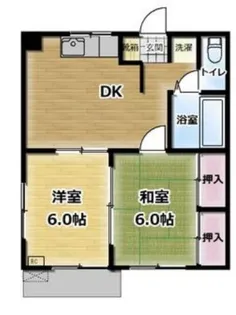 東京都多摩市鶴牧2【マンション】の間取り