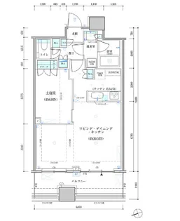 東京都中央区勝どき4【マンション】の間取り
