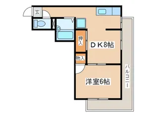 須賀第1ビル【3階】の間取り
