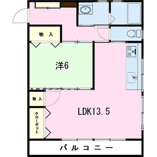友孝マンション【3階】の間取り