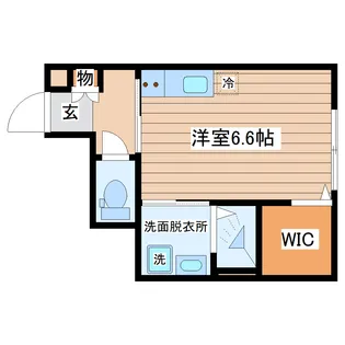 サンヴューズ桜木町【1階】の間取り