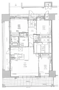 アーデントクレイル山の田本町【6階】の間取り