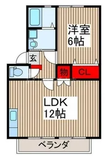 埼玉県さいたま市北区東大成町2【アパート】の間取り