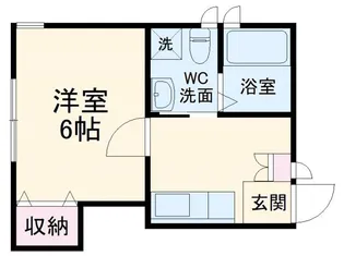 アーバンコート鷹取南【1階】の間取り