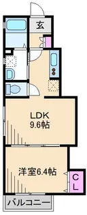 レガリア【1階】の間取り