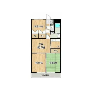 埼玉県戸田市大字新曽【マンション】の間取り