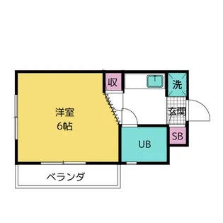ハイムJ【4階】の間取り