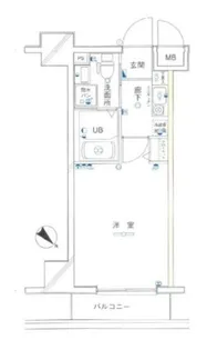 グリフィン横浜・反町公園【2階】の間取り