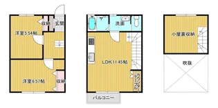 静岡県浜松市浜名区於呂【一戸建】の間取り