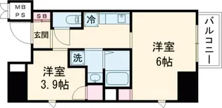 エヌエムトラントトワ【5階】の間取り