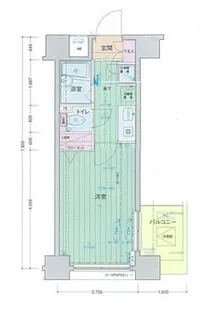 東京都文京区関口1【マンション】の間取り