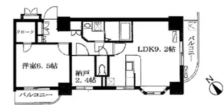 東京都江東区北砂3【マンション】の間取り