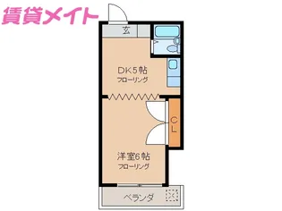 ホープマンション【3階】の間取り