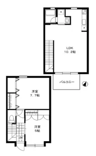東京都杉並区成田西1【一戸建】の間取り