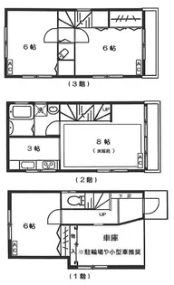 東京都渋谷区上原1【一戸建】の間取り