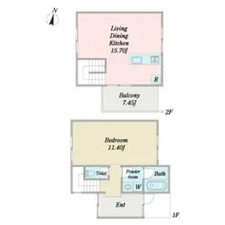神奈川県川崎市麻生区上麻生4【一戸建】の間取り