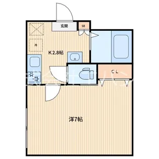 エクセラン元郷II【3階】の間取り