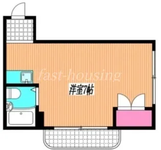 スカイコート小金井【4階】の間取り