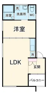 ATIAS【2階】の間取り