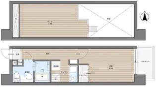 東京都墨田区東駒形4【マンション】の間取り
