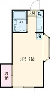 東京都稲城市大丸【アパート】の間取り