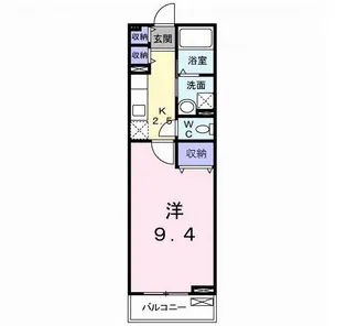 ドルチェヴィータ・鎌倉【2階】の間取り