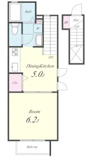 埼玉県さいたま市桜区田島4【アパート】の間取り