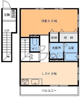 Y’sコート御幸【2階】の間取り