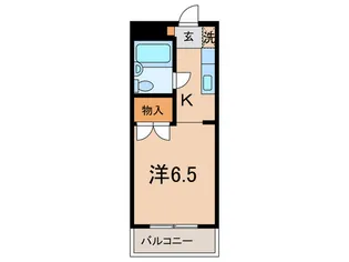 ロワ-ル北千束【4階】の間取り