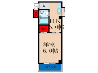 ソレイユ12【4階】の間取り