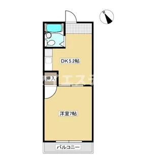 ニュー井上ハイツII【2階】の間取り