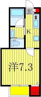 プレジール大室【2階】の間取り