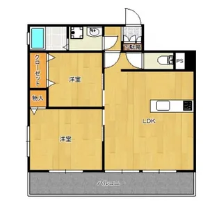 警固丸ビル【6階】の間取り