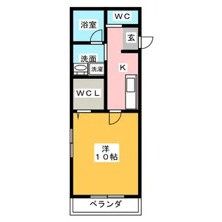 Liberte双葉町【2階】の間取り