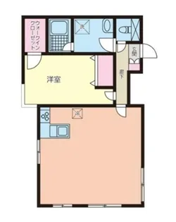 ベラドンナ五本木【2階】の間取り