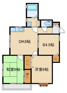 ドルフィンひとみ【2階】の間取り