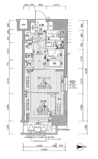 東京都台東区蔵前4【マンション】の間取り