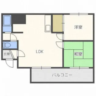 イッツ本郷【4階】の間取り